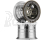 Axial disk kola s beadlock, 17mm černý chrom (2)