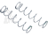 Axial pružina tlumiče 14x70mm 5.0N/cm (2)