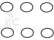 Axial vložka 10x8x0.3mm (6)