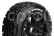B-ORBIT SPORT 1/5 Baja přední 24mm hex, černé disky, 2 ks