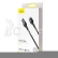 Baseus cafule Cable USB3.0 Male To Micro-B 2A 1m Black+Gray