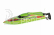 Bazillus Micro závodní loď 270mm, RC set 2,4 GHz