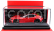 Bbr-models Ferrari 12cilindri V12 830cv Panoramic Roof 2024 - Matt Black Rims - Con Vetrina - With Showcase 1:18 Rosso Corsa - Červená