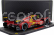 Bbr-models Ferrari 499p 3.0l Turbo V6 Team Ferrari Af Corse N 51 Winner 24h Le Mans (dirty Version - After Race) 2023 Alessandro Pier Guidi - James Calado - Antonio Giovinazzi - Con Vetrina - With Showcase - Coffret Box 1:12 Červená Žlutá Černá