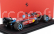 Bbr-models Ferrari F1  Sf-24 Team Scuderia Ferrari N 16 3rd Miami Gp 2024 Charles Leclerc - Con Vetrina - With Showcase 1:18 Červená Světle Modrá
