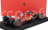 Bbr-models Ferrari F1  Sf-24 Team Scuderia Ferrari N 16 Winner Monaco Gp 2024 Charles Leclerc - Con Vetrina - With Showcase 1:18 Červená Černá