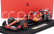 Bbr-models Ferrari F1  Sf-24 Team Scuderia Ferrari N 16 Winner Monaco Gp 2024 Charles Leclerc - Con Vetrina - With Showcase 1:18 Červená Černá