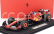 Bbr-models Ferrari F1  Sf-24 Team Scuderia Ferrari N 55 3rd Monaco Gp 2024 Carlos Sainz - Con Vetrina - With Showcase 1:18 Červená Černá