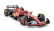 Bbr-models Ferrari F1  Sf-24 Team Scuderia Ferrari N 55 3rd Monaco Gp 2024 Carlos Sainz - Polifoam Packaging 1:18 Červená Černá