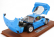 Bbr-models Ferrari F40 1987 - Con Vetrina - With Showcase 1:18 Azzurro - Světle Modrá