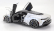 Bbr-models Maserati Mc20 Gloss Black Roof 2020 1:18 Bianco Audace - Bílá