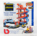 Bburago Accessories Diorama - Parking - Mega Dealer Showroom With Audi A6 Avant 2019 + Porsche 911 996 Gt3 Coupe 1997 1:43 Červená Modrá Šedá