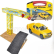 Bburago Accessories Diorama - Set Build Construction - Set Costruzioni - With Volkswagen Amarok Pick-up 2019 1:43 Žlutá