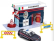 Bburago Accessories Diorama - Set Build Your City Police Station - Caserma Carabinieri - With Alfa Romeo Giulia 2016 1:43 Světle Modrá Bílá