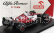 Bburago Alfa romeo F1  C42 Team Orlen Racing N 24 Bahrain Gp 2022 Guanyu Zhou - With Helmet And Plastic Showcase - Exclusive Carmodel 1:43 Bílá Červená Met