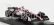 Bburago Alfa romeo F1  C42 Team Orlen Racing N 24 Bahrain Gp 2022 Guanyu Zhou - With Helmet And Plastic Showcase - Exclusive Carmodel 1:43 Bílá Červená Met