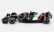 Bburago Alfa romeo F1  C43 Team Stake N 24 Monza Italy Gp 2023 Guanyu Zhou 1:43 Černá Červená Bílá Zelená
