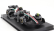 Bburago Alfa romeo F1  C43 Team Stake N 24 Monza Italy Gp 2023 Guanyu Zhou - With Pilot And Showcase 1:43 Černá Červená Bílá Zelená