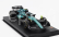 Bburago Aston martin F1  Amr23 Team Aramco Cognizant N 14 Season 2023 Fernando Alonso - With Pilot And Showcase 1:43 Zelená