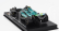 Bburago Aston martin F1  Amr23 Team Aramco Cognizant N 14 Season 2023 Fernando Alonso - With Pilot And Showcase 1:43 Zelená