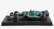 Bburago Aston martin F1  Amr23 Team Aramco Cognizant N 18 Season 2023 Lance Stroll - With Pilot And Showcase 1:43 Zelená