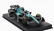 Bburago Aston martin F1  Amr23 Team Aramco Cognizant N 18 Season 2023 Lance Stroll - With Pilot And Showcase 1:43 Zelená