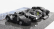 Bburago Audi R8 - Chevrolet Camaro Z/28 - Lamborghini Aventador - Centenario - Ford Usa Mustang 1:64 Black