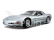 Bburago Chevrolet Corvette 1:18 stříbrná