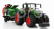 Bburago Fendt Vario 1050 Tractor With Cultivator Trailer 2016 1:50 Zelená Šedá Červená