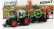 Bburago Fendt Vario 1050 Tractor With Cultivator Trailer 2016 1:50 Zelená Šedá Červená