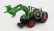 Bburago Fendt Vario 1050 Tractor With Front Logging Grab 2016 1:50 Zelená Šedá Červená