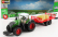Bburago Fendt Vario 1050 Tractor With Trailer 2016 1:50 Zelená Červená