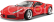 Bburago Ferrari 488 GTB 1:18 červená