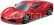 Bburago Ferrari 488 GTB 1:43 červená