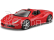 Bburago Ferrari 488 Spider 1:43 červená