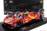 Bburago Ferrari 499p 3.0l Turbo V6 Team Ferrari Af Corse N 51 Winner 24h Le Mans 2023 Alessandro Pier Guidi - James Calado - Antonio Giovinazzi  - With Showcase - Exclusive Carmodel 1:18 Červená Žlutá Černá