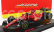 Bburago Ferrari F1-75 Scuderia Ferrari N 16 2nd Monza Gp Italy (pole Position) 2022 Charles Leclerc - With Helmet And Plastic Showcase - Exclusive Carmodel 1:43 Červená Žlutá