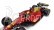 Bburago Ferrari F1-75 Scuderia Ferrari N 16 2nd Monza Gp Italy (pole Position) 2022 Charles Leclerc - With Pilot And Showcase - Exclusive Carmodel 1:24 Červená Žlutá