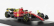 Bburago Ferrari F1-75 Scuderia Ferrari N 55 4th Monza Gp Italy 2022 Carlos Sainz - With Helmet And Plastic Showcase - Exclusive Carmodel 1:43 Červená Žlutá