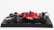 Bburago Ferrari F1  Sf-23 Team Scuderia Ferrari N 16 2nd Las Vegas Usa Gp 2023 Charles Leclerc - With Pilot And Showcase 1:43 Červená Bílá Černá