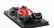 Bburago Ferrari F1  Sf-23 Team Scuderia Ferrari N 55 Las Vegas Usa Gp 2023 Carlos Sainz - With Pilot And Showcase 1:43 Červená Bílá Černá