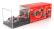 Bburago Ferrari F1  Sf-23 Team Scuderia Ferrari N 55 Las Vegas Usa Gp 2023 Carlos Sainz - With Pilot And Showcase 1:43 Červená Bílá Černá