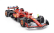 Bburago Ferrari F1  Sf-24 Team Scuderia Ferrari N 16 4th Emilia Romagna Imola Gp 2024 Charles Leclerc - Con Vetrina - With Showcase 1:18 Červená Černá