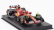 Bburago Ferrari F1  Sf-24 Team Scuderia Ferrari N 55 4th Italy Monza Gp 2024 Carlos Sainz - With Pilot And Showcase 1:43 Červená Bílá Černá
