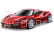 Bburago Ferrari F8 Tributo 1:43 červená