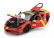 Bburago Ferrari Sf90 Stradale Hybrid 1000hp N 50 24h Le Mans Livery - Con Vetrina - With Showcase - Exclusive Carmodel 1:18 Červená Žlutá