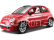 Bburago Fiat 500C Cabriolet 1:24 červená