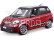 Bburago Fiat 500L 1:24 vínová metalíza