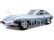 Bburago Jaguar E-type Coupe 1:18 stříbrná