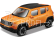 Bburago Jeep Renegade 1:43 oranžová metalíza